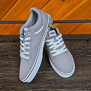 NEW VANS Mens Seldan Sidewall Frost Grey - Size 10.5